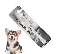 Small Dog Toothbrush - Cat Toothbrush With Soft Brushes,Non-Slip Cleaning Tool For Pet Care At Home