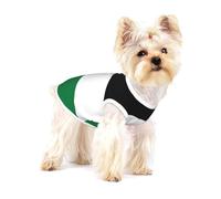 Small Dog Vest Cotton Breathable Palestine flag Print Puppy T-Shirt Soft Cat Clothes Pullover for Walking S
