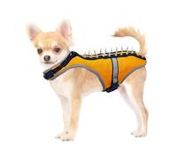 Small Dog Vest with Spikes, Dog Safety Vest with Spikes, Aggressive Puppy Harness, Small Dog Horsant Coyotes Proof Vest with Spikes Puppy Jacket