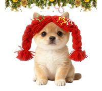 Small Dog Wigs Cute Pet Supplies Braid