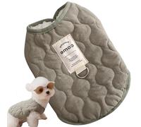 Small Dog Winter Clothes - Warm Dog Vest with Built-in Harness Hole, Pet Clothes for Cold Weather Pets Comfortable Snow Vest for Cats Small Dogs