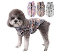 Small Dog Winter Vest, Warm Fleece Pullover with Double D-Ring Leash Attachment for Chihuahuas & Puppies(Brown,XL)