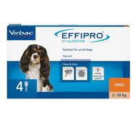 (Small Dogs 2-10kg) Effipro Spot On Flea, TIck Treatment for Cat & Dog