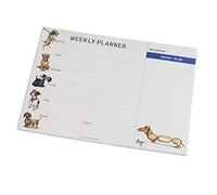 Small Dogs Desktop Weekly Planner