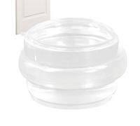Small Door Stop,Door Stops for Floor - Adhesive Floor Door Stop - Silent Shower Door Stopper,Floor Mounted Door Stops for Living Room Bedroom Door