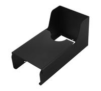 Small Doorbell Rain Cover Waterproof Doorbell Mounting Plate Weatherproof Protection Universal Compatibility Iron Plastic Sunshade Guard for Video Door Bell and Access Control