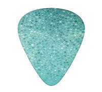 Small Dot Tiles Shape Printed Guitar Picks With Organizer Storage Box 0.46 0.71 0.96 Mm Includes Thin Medium Heavy For Bass Electric Acoustic Guitars Ukulele 12 Pack