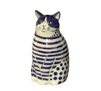 Small Dots Cat Flower Vase, Eye-Catching Small Dots Cat Shape Flower Vase Creative Resin Cat Flower Bud Vase For Table Decoration Home Decorations Funny Resin Dotted Cat Vase For Cat Lovers
