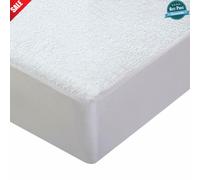 (Small Double) Best Waterproof Mattress Protector Terry Towel Fitted Sheet Bed Cover All Sizes