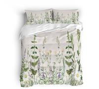 small double duvet cover set Green Grass duvet cover sets double Soft Polyester Quilt Cover for Bedroom Hotel Dorm Lightweight Warm Bedding Breathable All Seasons