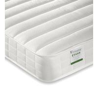 Small Double + Single Quilted Coil Spring Bunk Bed Mattresses - Ethan