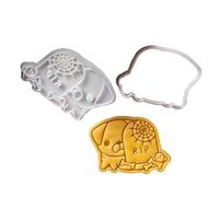 Small Dough Stamps Cookie Molds Biscuit Cutter Dog Shape Pastrys Moulds Bakewares Cookie Tool Great for Celebration Baking Supplies