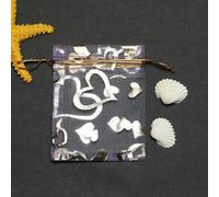 Small Drawstring Bag Wedding Decoration Packaging Drawstring Heart Design 50pcs 7 * 9/9 * 12cm