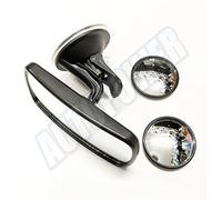 Small Driving Instructor Convex Suction Rear View Mirror + Blind Spot Mirrors x2