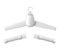 Small Drop Dryer - Folding Electric Clothes Holder, Small Electric Laundry Dryer, Clothes Bar | Air Dryer, Hanger, Removable, Portable, Quick Dry for Travel, Excurs