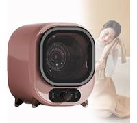 Small Dryer, Portable Capacitor Dryer, 5kg Vented, Ideal For Countertop Or Wall Mounted Use, Perfect For Counter Top Or Wall Mounted Use With Dual Temperature Control Probe(Pink)