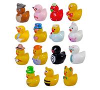 Small Ducks, 50 Pieces of Tiny Resin Ornaments, Multiple Yellow Ducks - for Night, Party, Wedding, Date, Office, Special Occasion, Hotel, Restaurant, School, Birthdays