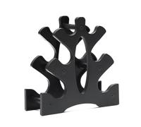 Small Dumbbell Rack Stand 3 Tier Bracket Storage Hand Weight Tower Gym Accessories Compact Weight Holder Multi-Level Storage Holder Gym Stand