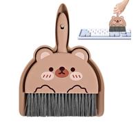 Small Dustpan and Broom Set | Handheld Dust Pan | Multi-Functional Desktop Cleaning Set, Portable Cartoon Handheld Dustpan Cleaning Tool for Desktop