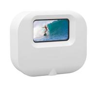 Small DV Camera, HD Thumb Camera with 0.96in Color Screen, Mini Keychain Camera, Micro Video Camera Camcorder, Anti Shake Thumb Camera for Kids Pets Vlogging Cycling (White)
