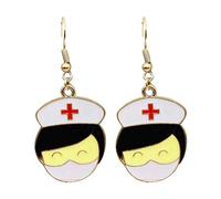 Small Earrings Set for Women Comfortable Earrings Made Of Skin Friendly Materials Lightweight Design No Burden To Wear Allowing Beauty And Comfort To Coexist Perfectly (A, One Size)