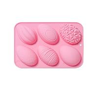 Small Easter Colorful Eggs Silicone Mold Sugars Cupcake Chocolate Baking Mold Fondant Cake Decorating Tools Fondant Molds Silicone for Cake Decorating Baking Molds for Oven Fun Shapes Holiday