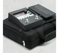 Small Effector Box Guitar Pedal Board Protective Bag with Pocket Pedalboard Carry Case for Easy Organization