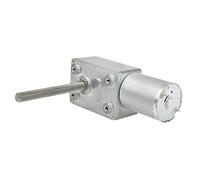 Small Electric Micro electronic starter, JGY370 Mini Electric electronic starter, Dc Motors, Self-Locking Gear M8 Threaded Shaft high Torque 24V ZFUGEDRLI (Color : Threaded Shaft, Size : 40rpm)