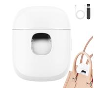 Small Electric Nail File for Kids, Automatic Electric Nail Clipper, Safe Nail Grinder,2.95x2.36 inches, Automatic Nail Clipper, Kids Nail File with LED Light, White,Green
