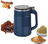 Small Electric Powder Grinding Machine, Electric Coffee Grinder with Stainless Steel Blades, Small Powder Grinding Machine for Coffee Bean, Pepper, Grain, Spice, Nuts