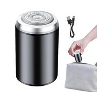 Small Electric Shaver - Cordless Travel Pocket Shaver | IPX7 Waterproof Moustache Shaver | USB Rechargeable Trimmer 6600RPM | Wet & Dry Shaver For Men Beard Mustache Facial Hair