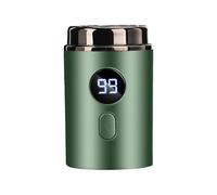 Small Electric Shaver - Rechargeable Beard Trimmer, Cordless Compact Electric Shaver, Multipurpose Grooming Tool | Personal Care Scenario Men Husband Daily Routine Home Travel