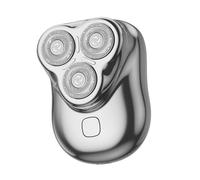 Small Electric Shaver Travel Friendly Small Trimmer Floating Head Shaver Powerful Shaving Device ABS Texture