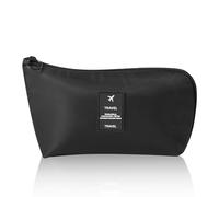 Small Electronic Accessories Organizer, Cable Organiser Bag Universal Compact Travel Digital Accessories Storage Bag For Cable, Cord, Charger, Phone, Earphone.Memory Card, Charger Hard Disk (Black)