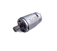 Small electronic starter 12v 390 dc electronic starter, Toy Engine, Plane electronic starter Toy Engine, Medium electronic starter Round electronic starter with 12 Tooth Gear Large Torque(Size:6V18000