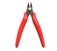 Small Electronics Wire Cutter Angled Plier Fine Iron Model Making Tools for Cable Management Slip Handle