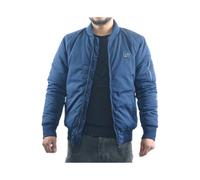 (Small) ELLESSE DUIL SQZ06793 Mens Bomber Jacket Puffer Winter Outwear Navy Casual Coat