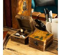 Small Enamelled Mango Wood Box - La Dolce Vita Gift