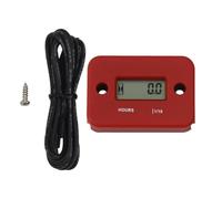 Small Engine Hour Meter | Inductive Timer with Wires - Digital Display Timing Measurement Gauge,for Lawn Mower Snowmobile Boat Snow Blower Bike ATVs Outboard Motor Generator Pressure Washer