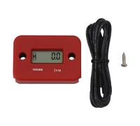 Small Engine Hour Meter - Inductive Timer with Wires,Motorcycle Tach Hour Meter Tachometer | for Lawn Mower Snowmobile Marine Snow Blower Bike ATVs Generator Pressure Washer