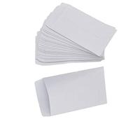 Small Envelopes, 100 Pcs Mini White Seed Envelopes Small Money Envelope for Packing or Storing Little Items, Money, Coins, Notes, Beads or Seeds