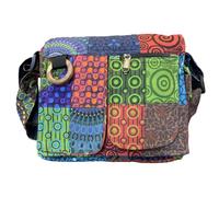 Small Ethnic Printed Cotton Bag Ethnic Crossbody Bag Women's Crossbody Bag Ethnic Indian Style (Multicolor)