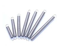 Small Extension Springs Dual Hook, 304 Stainless Steel Open Hook Extension Tension Coil Spring 0.6x6x(70-300)mm(0.6x6x280mm(1pcs))