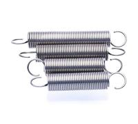 Small Extension Springs Dual Hook, 304 Stainless Steel S Hook Tension Spring 0.3x3x(60-300)mm(0.3x3x280mm(1pcs))