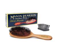 Small Extra Pure Bristle Hair Brush Light Wood Mason Pearson Brown One Size