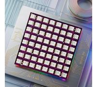 Small Factor 8x8 Rgb Led Matrix Providing High Brightness And Individual Pixel Control For Makers Building Compact Devices With Dynamic Light Shows Using Simple Wiring And Stable For Pwm Technology