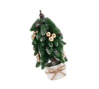 Small False Tree Desktop Miniature Christmas Tree With Base For Holiday Party Home Tabletop Farmhouse Decoration Artificial Small Christmas Trees For Home Office Desktop Holiday Decoration
