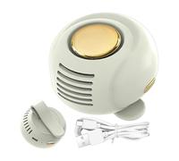 Small Fan with Clip, 360° Adjustable Rechargeable Bladeless | Mini Personal Clip Fan, Compact, for Home, Indoor, Outdoor, Travel, Camping, Hiking, Cycling, Picnic, Child
