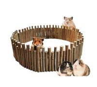 Small Fence for Hamster, Decorative Supplies for Gerbil Cage | Play Tunnel for Gerbil - For Pet Parents, Pet Lovers, Shops, Living Room, Bedroom, Office,