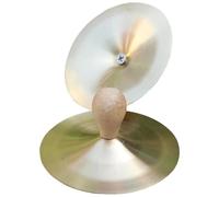 Small Finger Cymballs - Mini Hand Percussion Zills, Castanet Style Cymball Set, Lightweight Bright Clear Tone Instrument | Musical Accessory for Dance Rhythm Practice Performance Yoga Meditation